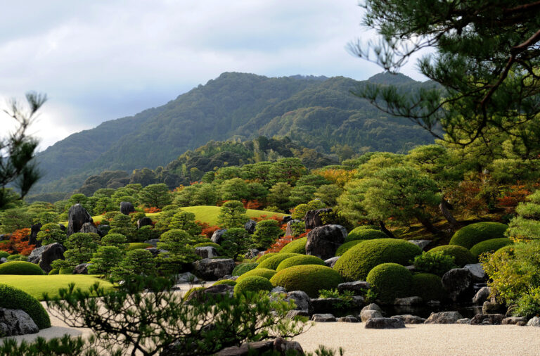Le jardin du Musee d?art Adachi a Yasugi // The garden of the Adachi Art Museum in Yasugi